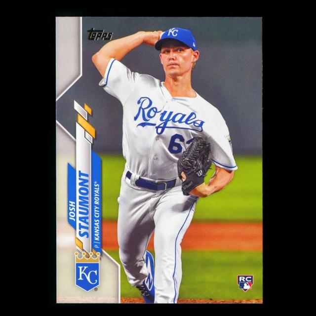 Josh Staumont RC 2020 Topps Rookie Royals
