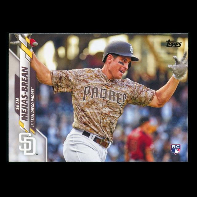 Seth Mejias-Brean RC 2020 Topps Rookie Padres