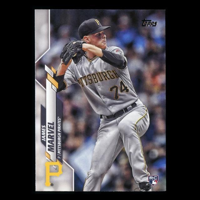 James Marvel RC 2020 Topps Rookie Pirates