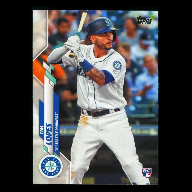 Tim Lopes RC 2020 Topps Rookie Mariners