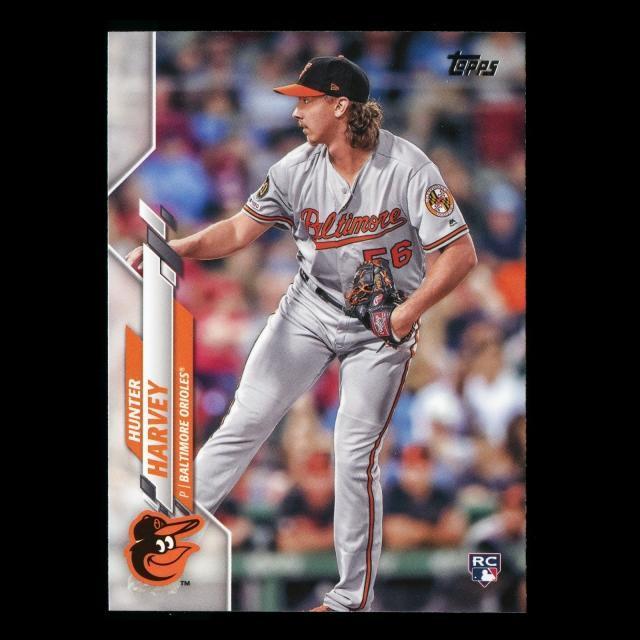 Hunter Harvey RC 2020 Topps Rookie Orioles
