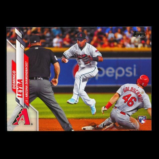 Domingo Leyba RC 2020 Topps Rookie Diamondbacks