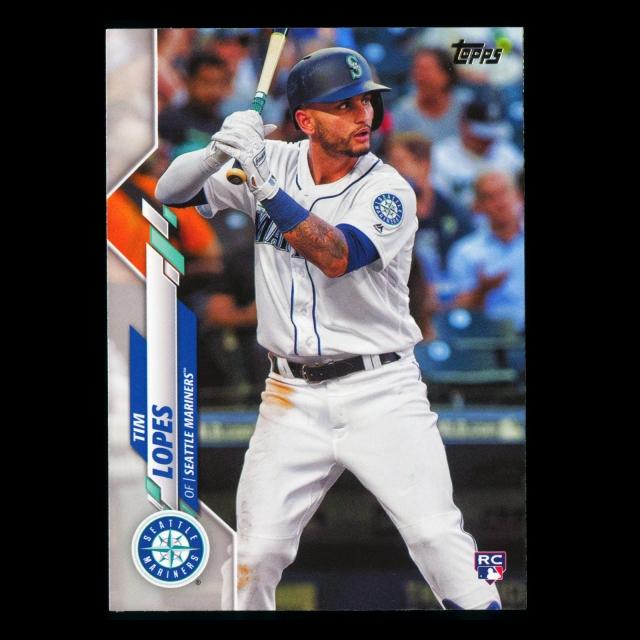 Tim Lopes RC 2020 Topps Rookie Mariners