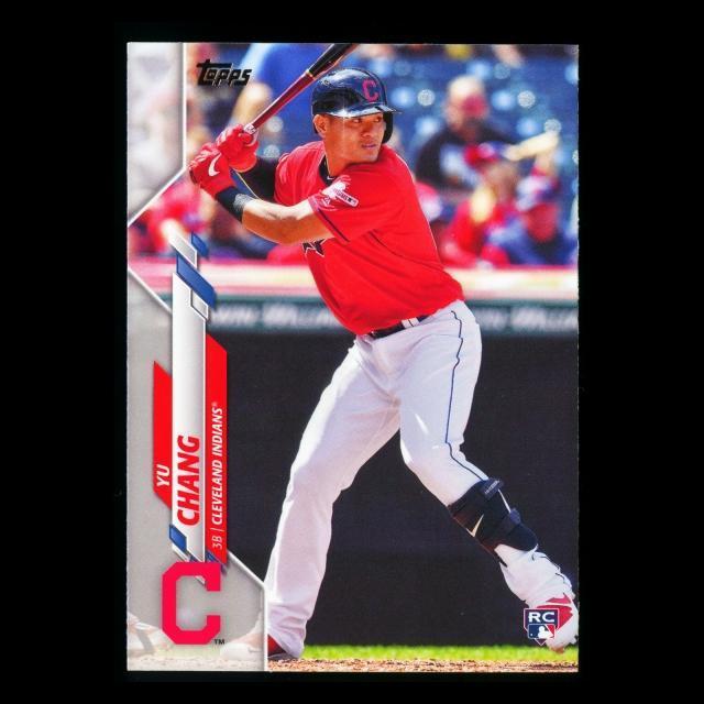 Yu Chang RC 2020 Topps Rookie Indians