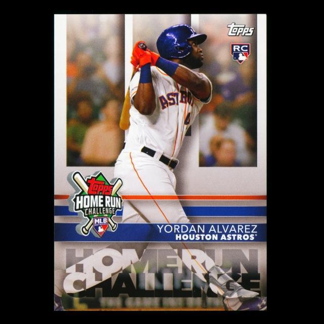 Yordan Alvarez RC 2020 Topps Home Run Challenge Rookie Astros
