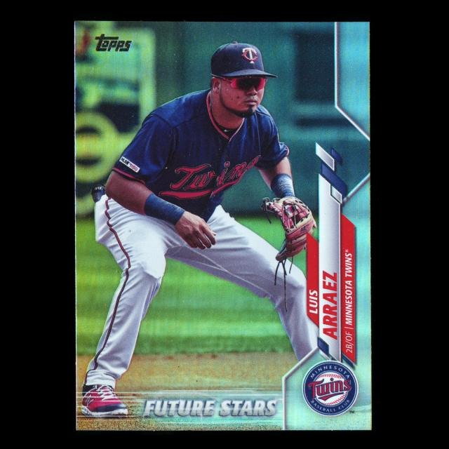 Luis Arraez 2020 Topps Future Stars Rainbow Foil Twins