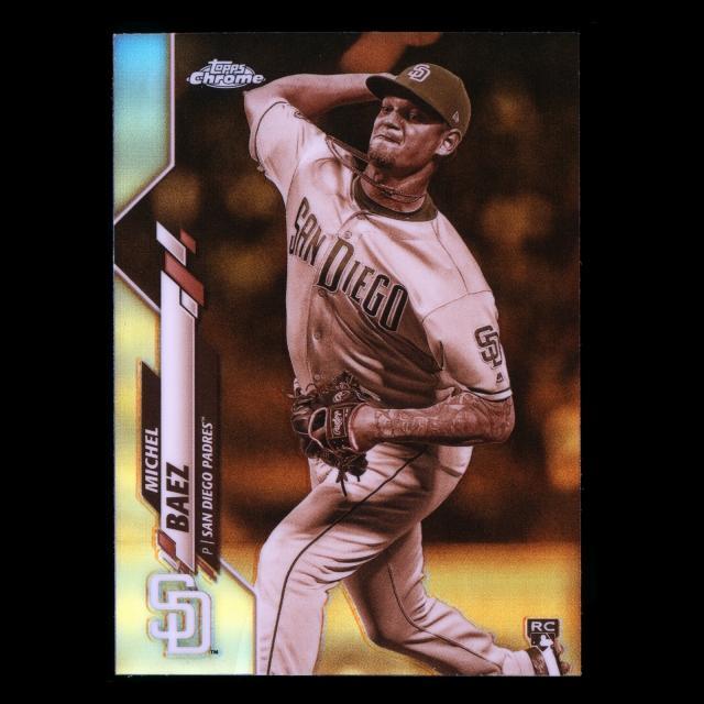 Michel Baez RC 2020 Topps Chrome Sepia Refractor Rookie Padres