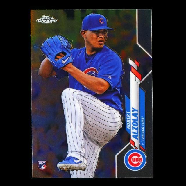 Adbert Alzolay RC 2020 Topps Chrome Rookie Cubs