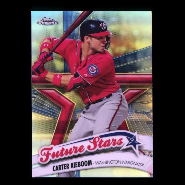 Carter Kieboom 2020 Topps Chrome Future Stars Nationals