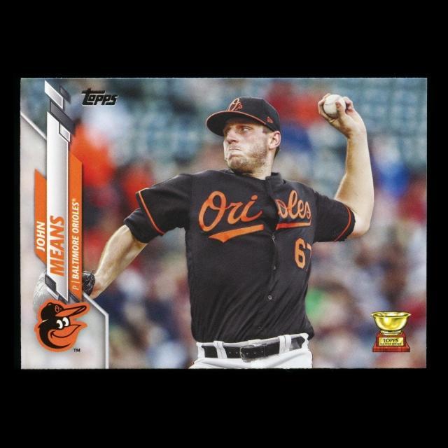 John Means 2020 Topps All-Star Rookie Orioles