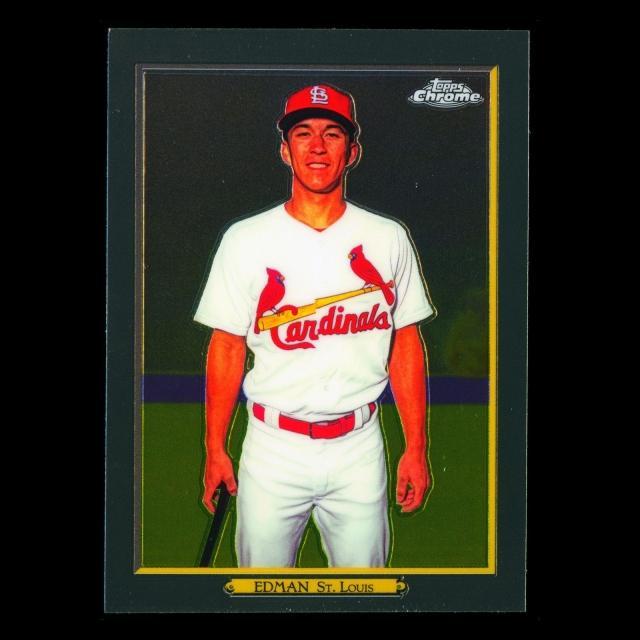 Tommy Edman 2020 Topps Chrome Turkey Red Chrome Cardinals