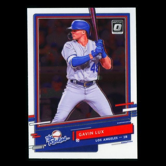 Gavin Lux 2020 Optic The Rookies Dodgers