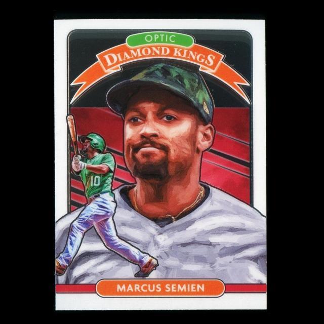 Marcus Semien 2020 Optic Diamond Kings Athletics