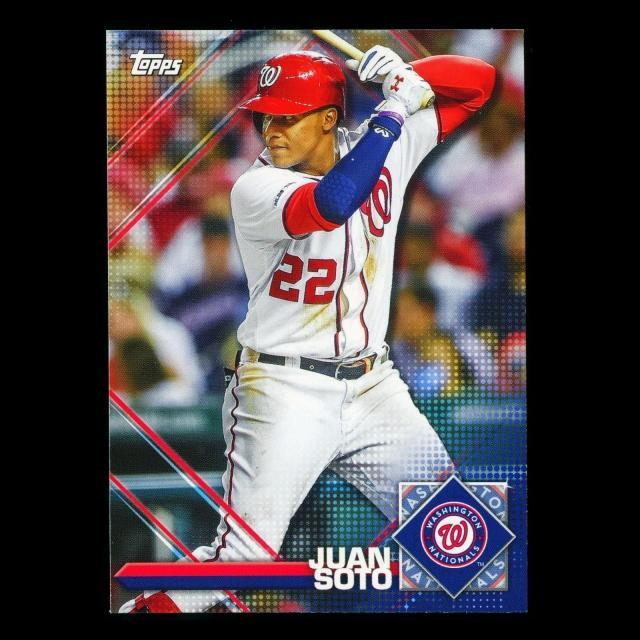 Juan Soto 2020 Topps Sticker Preview Nationals