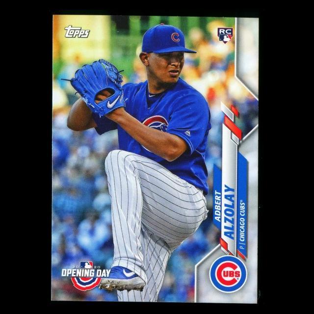 Albert Alzolay RC 2020 Topps Opening Day Rookie Cubs
