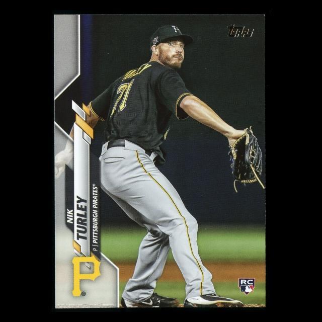 Nik Turley RC 2020 Topps Rookie Pirates