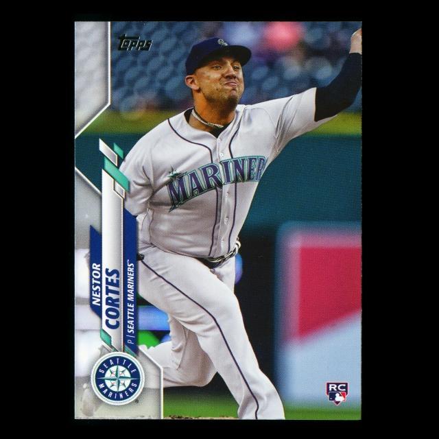 Nestor Cortes RC 2020 Topps Rookie Mariners