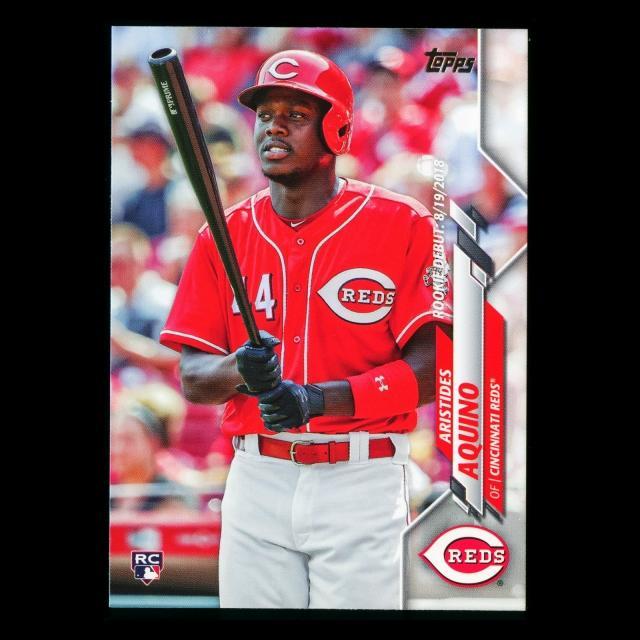Aristides Aquino RC 2020 Topps Rookie Reds