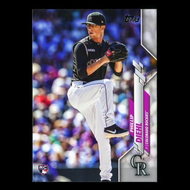 Phillip Diehl RC 2020 Topps Rookie Rockies