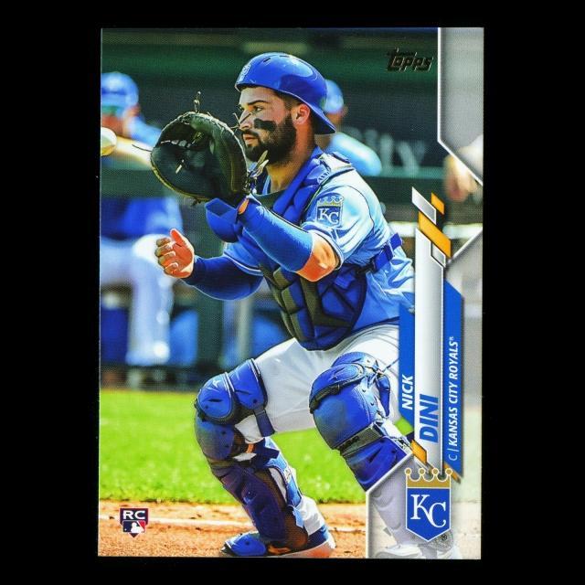 Nick Dini RC 2020 Topps Rookie Royals