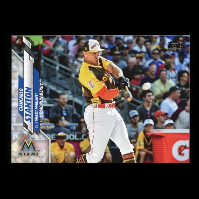 Giancarlo Stanton 2020 Topps Home Run Derby Marlins