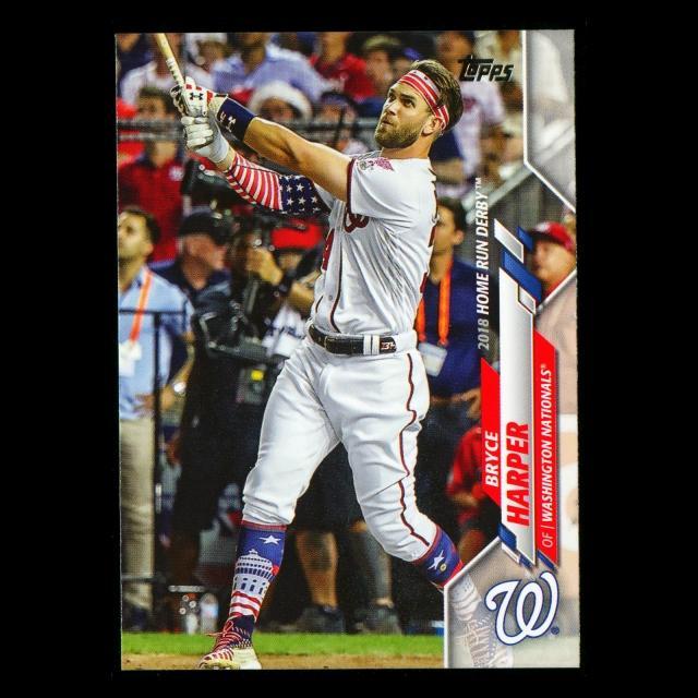 Bryce Harper 2020 Topps Home Run Derby Nationals