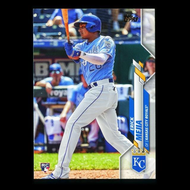Erick Mejia RC 2020 Topps Rookie Royals