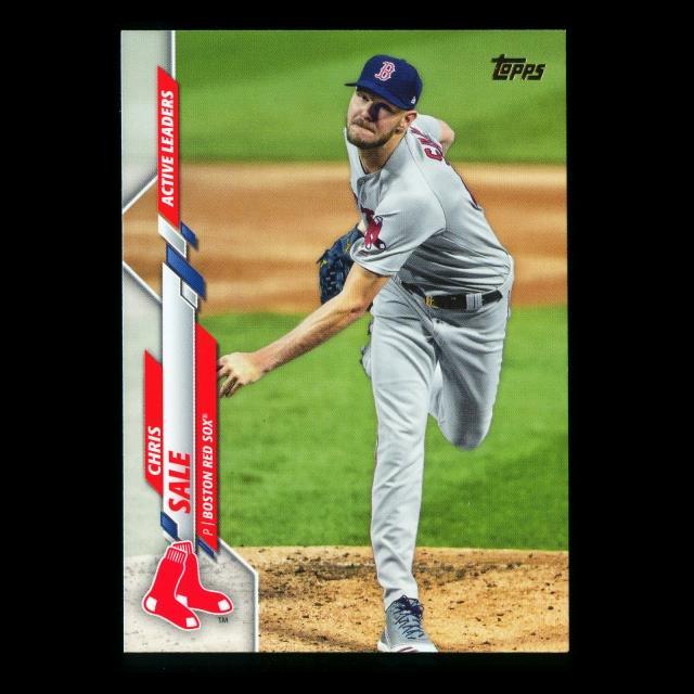 Chris Sale 2020 Topps Active Leaders Red Sox