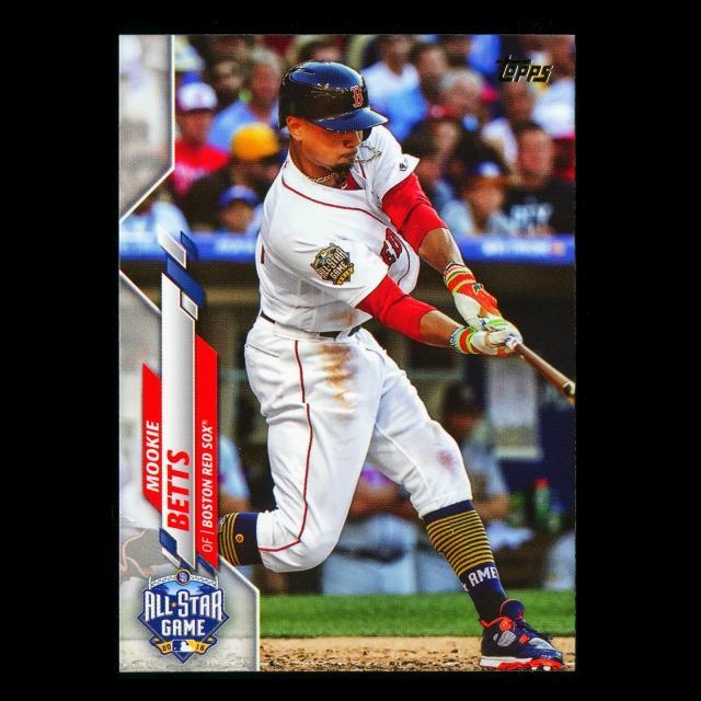 Mookie Betts 2020 Topps All-Star Game Red Sox