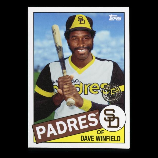 David Winfield 2020 Topps 35 Anniversary 85 Retro Padres