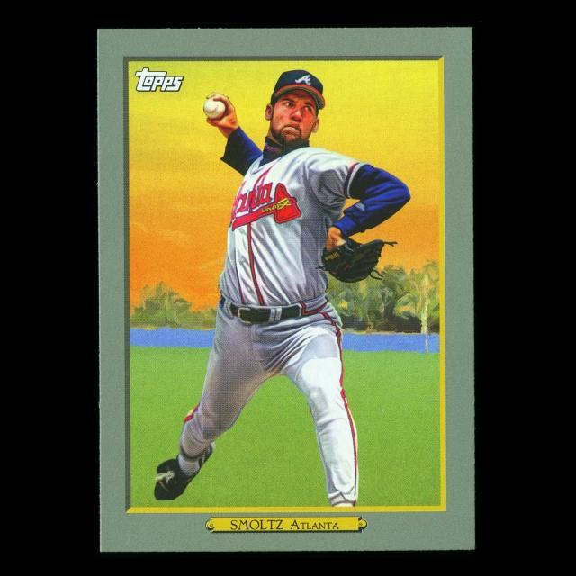 John Smoltz 2020 Topps Turkey Red Braves