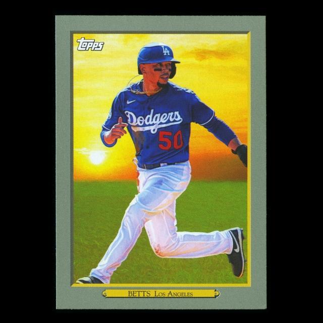 Mookie Betts 2020 Topps Turkey Red Dodgers