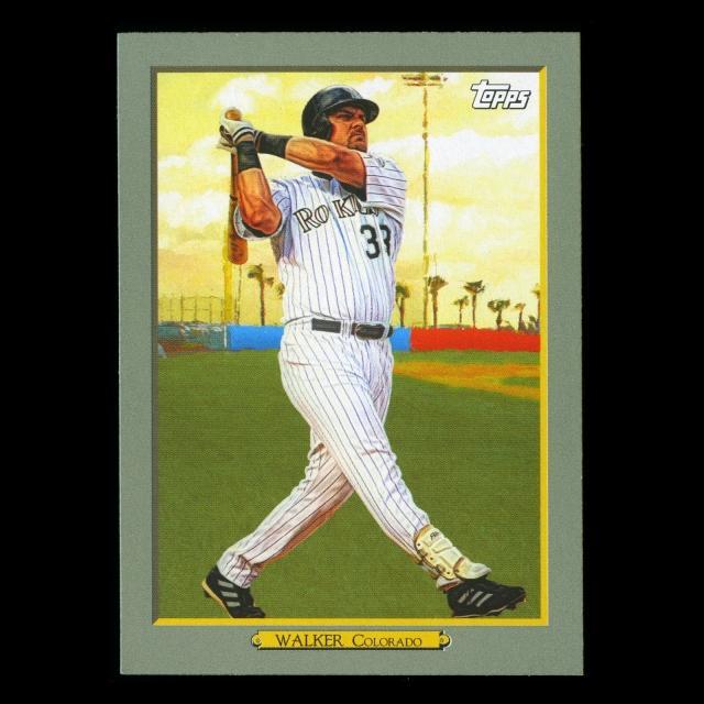 Larry Walker 2020 Topps Turkey Red Rockies