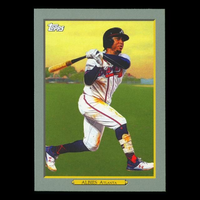 Ozzie Albies 2020 Topps Turkey Red Braves