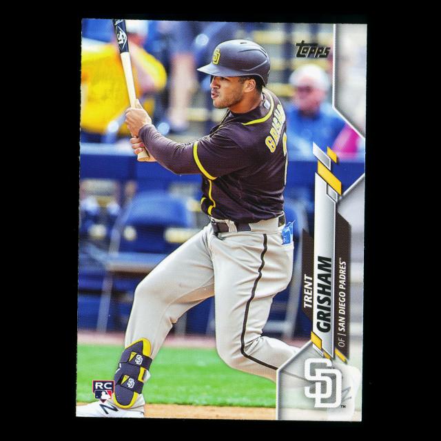Trent Grisham RC 2020 Topps Rookie Padres