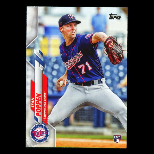 Sean Poppen RC 2020 Topps Rookie Twins