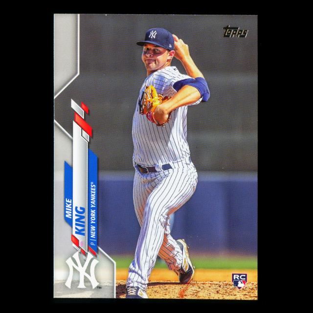 Mike King RC 2020 Topps Rookie Yankees