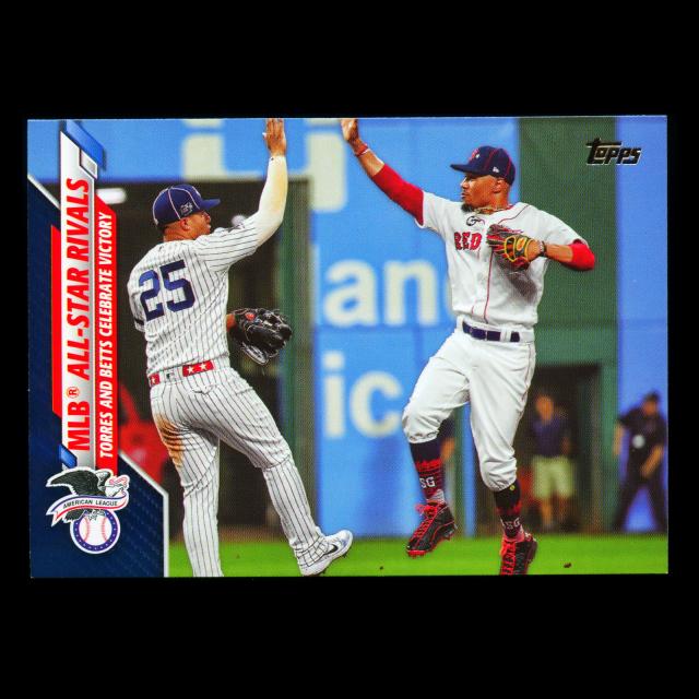 Gleyber Torres | Mookie Betts 2020 Topps Veteran Combos American League