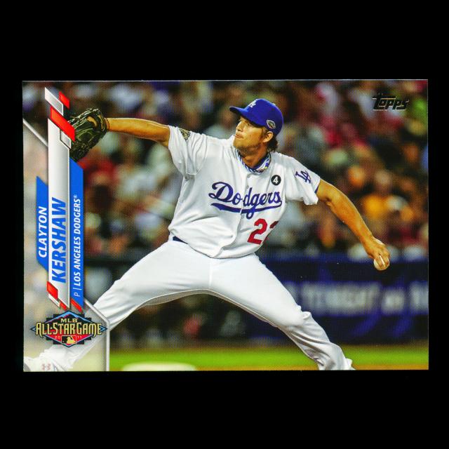 Clayton Kershaw 2020 Topps All-Star Game Dodgers