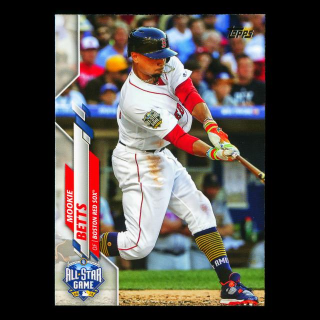 Mookie Betts 2020 Topps All-Star Game Red Sox