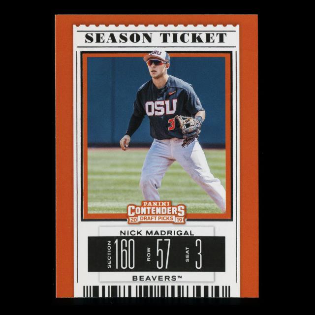 Nick Madrigal 2019 Contenders Draft Picks Season Ticket Beavers