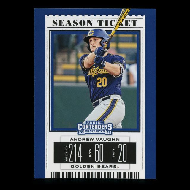 Andrew Vaughn 2019 Contenders Draft Picks Season Ticket Golden Bears
