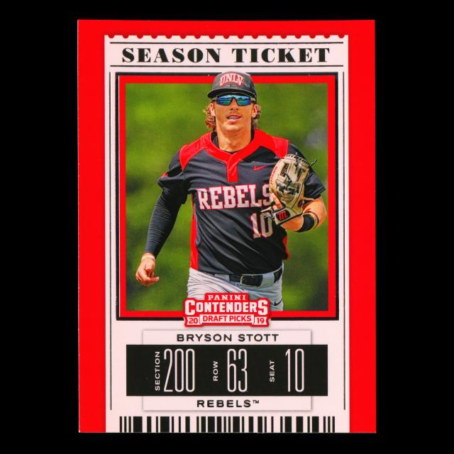 Bryson Stott 2019 Contenders Draft Picks Season Ticket Rebels