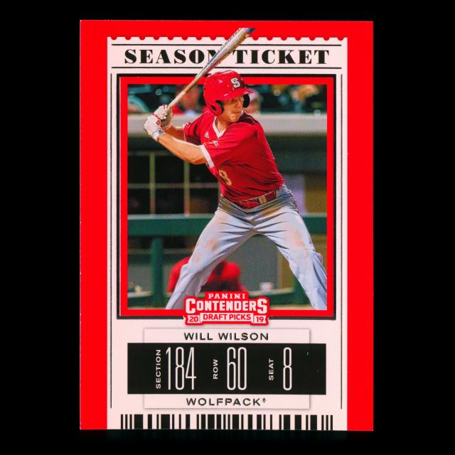 Will Wilson 2019 Contenders Draft Picks Season Ticket Wolfpack