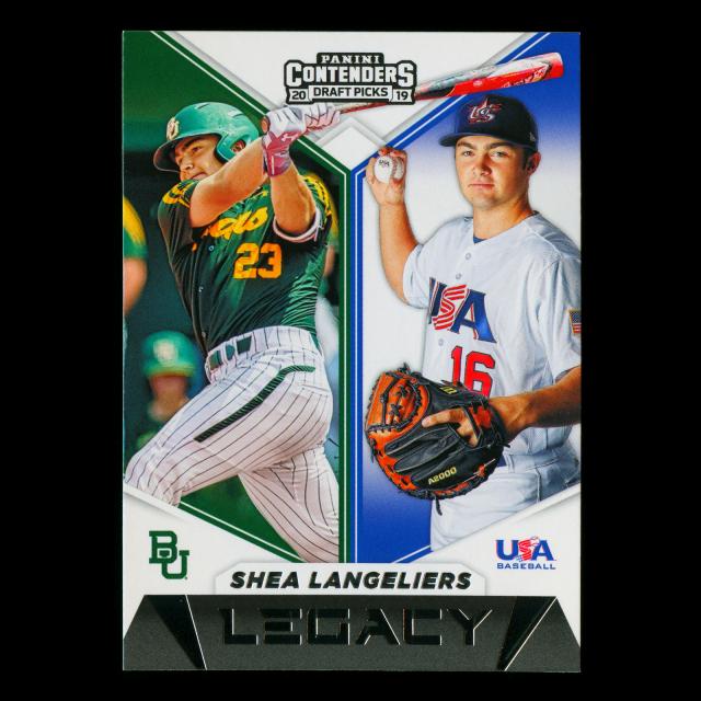 Shea Langeliers 2019 Contenders Draft Picks Legacy Bears | USA Baseball