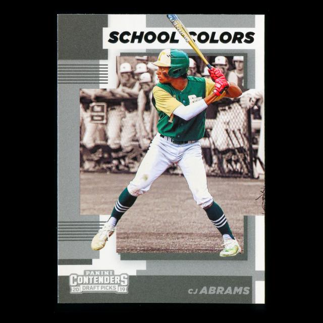 CJ Abrams 2019 Contenders Draft Picks School Colors Titans