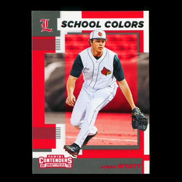 Logan Wyatt 2019 Contenders Draft Picks School Colors Cardinals