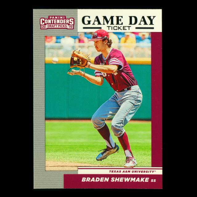 Braden Shewmake 2019 Contenders Draft Picks Game Day Ticket Aggies