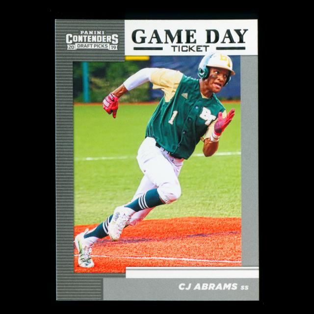 CJ Abrams 2019 Contenders Draft Picks Game Day Ticket Titans