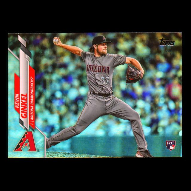 Kevin Ginkel RC 2020 Topps Rainbow Foil Rookie Diamondbacks